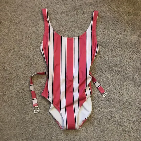 Solid & Striped THE ANNE-MARIE BELT COSMIC STRIPE sz S NWT's - Picture 3 of 7